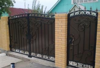 Кованые ворота и калитки