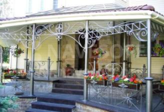 Кованные террасы